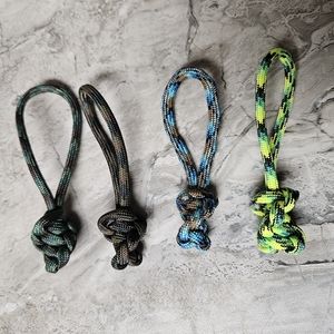 Paracord Keychain Lanyard‎ Zipper Pull